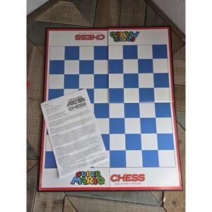 Super Mario Chess Game Board Nintendo Collector's Edition Replacement Board